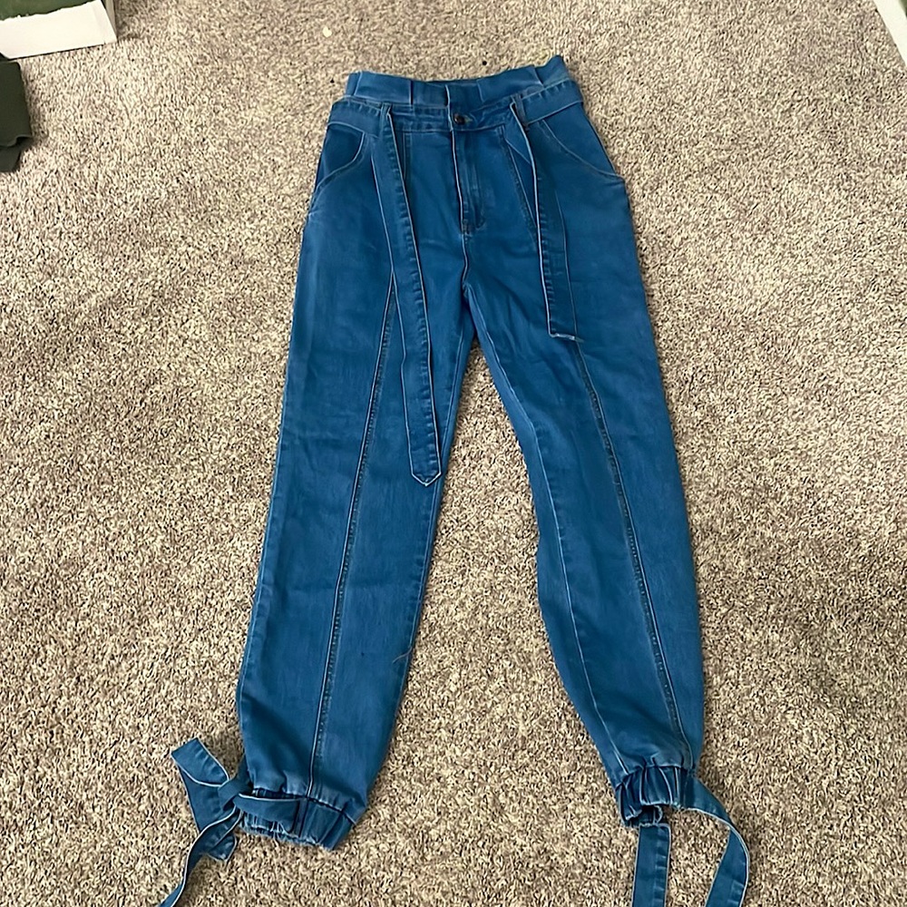 NWT PAPERBAG DENIM